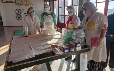 Confeção de pão no CEE