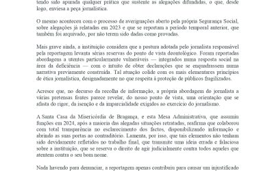 Comunicado de imprensa